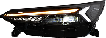Front combination light of BAIC C62X