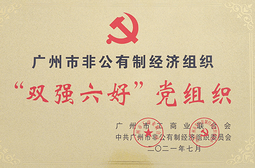 2021“双强六好”党组织